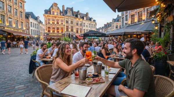 Top 10 terrasses à Lille pour savourer un cocktail cet été